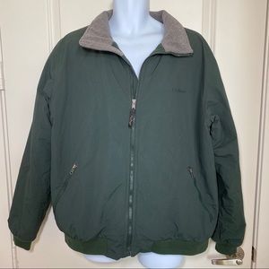 L.L. Bean Men’s Thinsulate Coat Green & Grey Sz XL